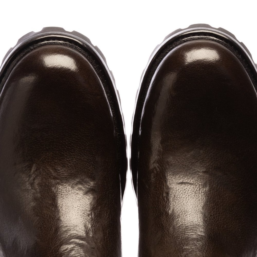Ducanero Brown Washed Chelsea Boot - Picture 4 of 5